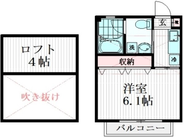 エステービルの物件間取画像